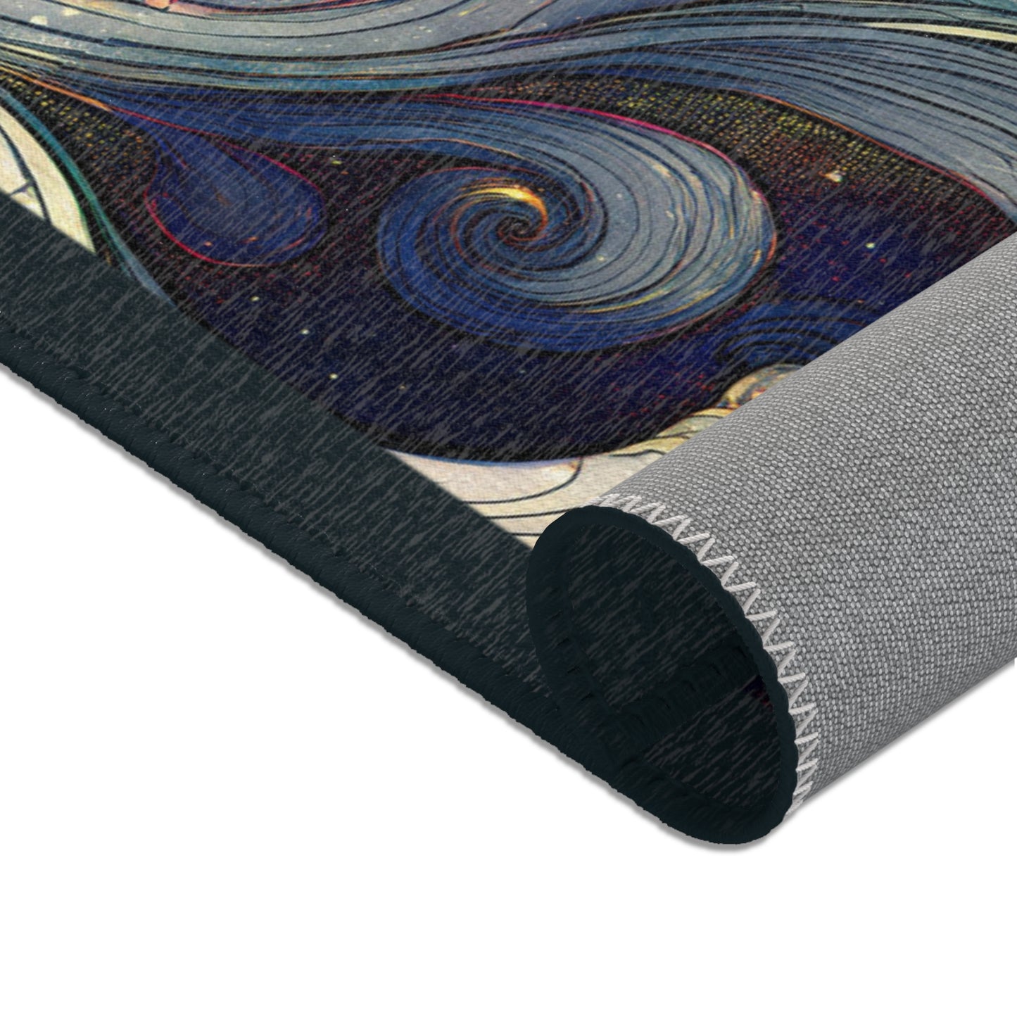 Elegant Swirl Area Rugs | Boho Living Room Decor, Textured Floor Mat, Unique Home Accent, Modern Ethnic Design, Gift Ideas