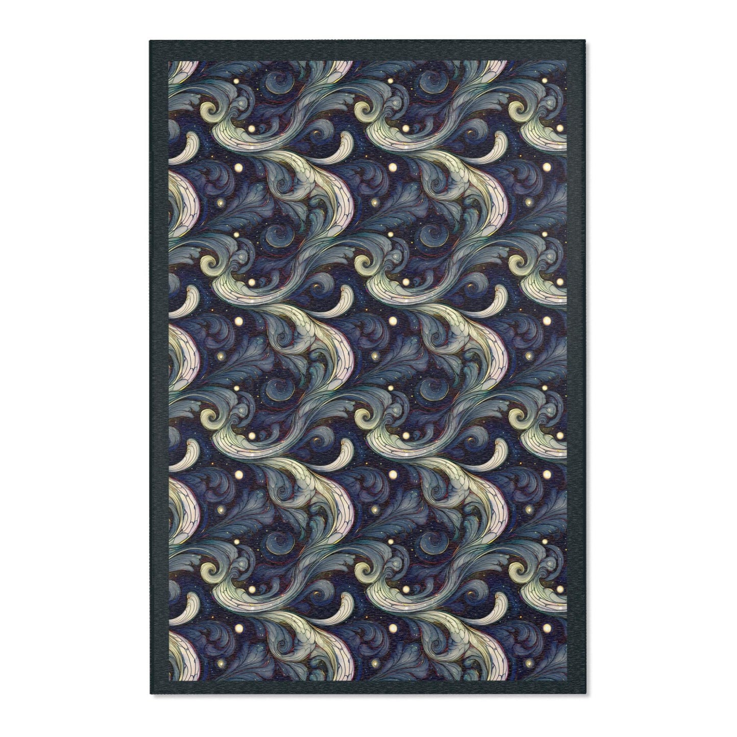 Elegant Swirl Area Rugs | Boho Living Room Decor, Textured Floor Mat, Unique Home Accent, Gift Ideas