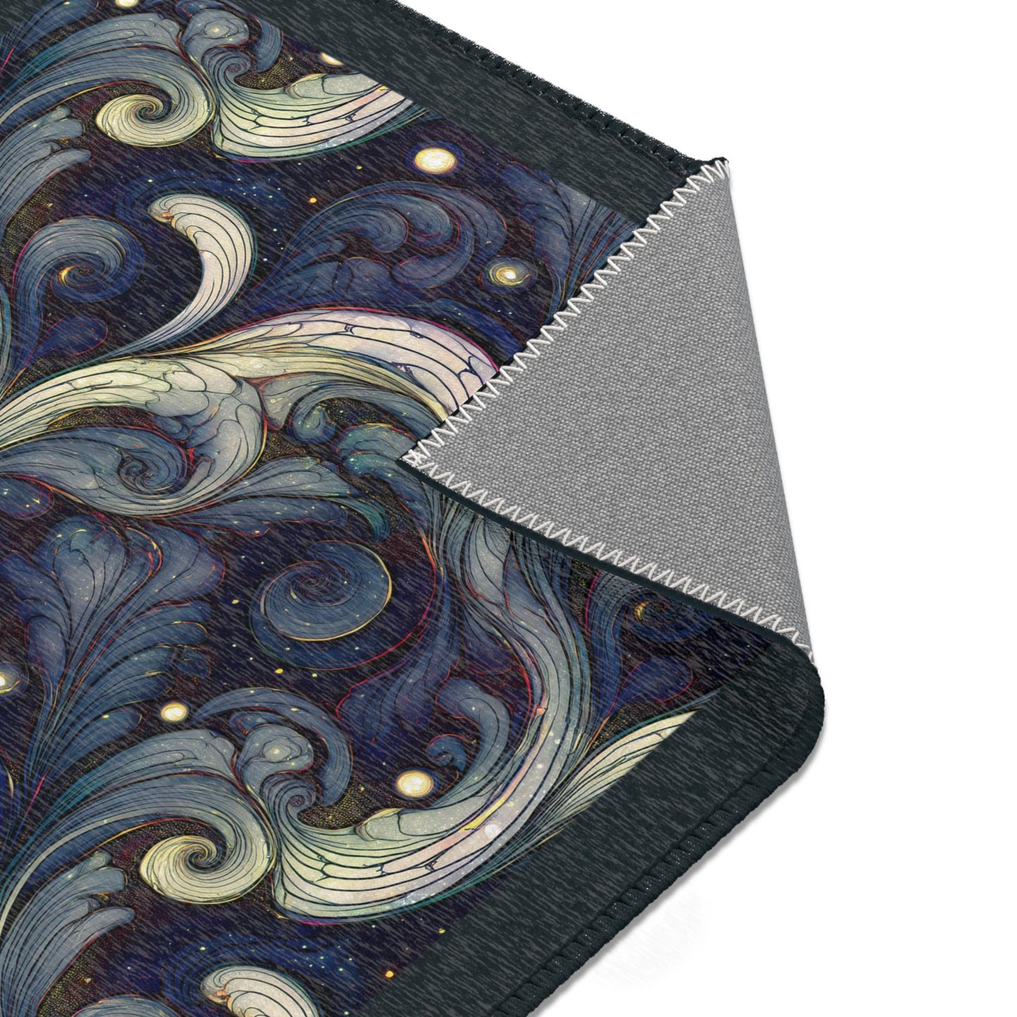 Elegant Swirl Area Rugs | Boho Living Room Decor, Textured Floor Mat, Unique Home Accent, Gift Ideas