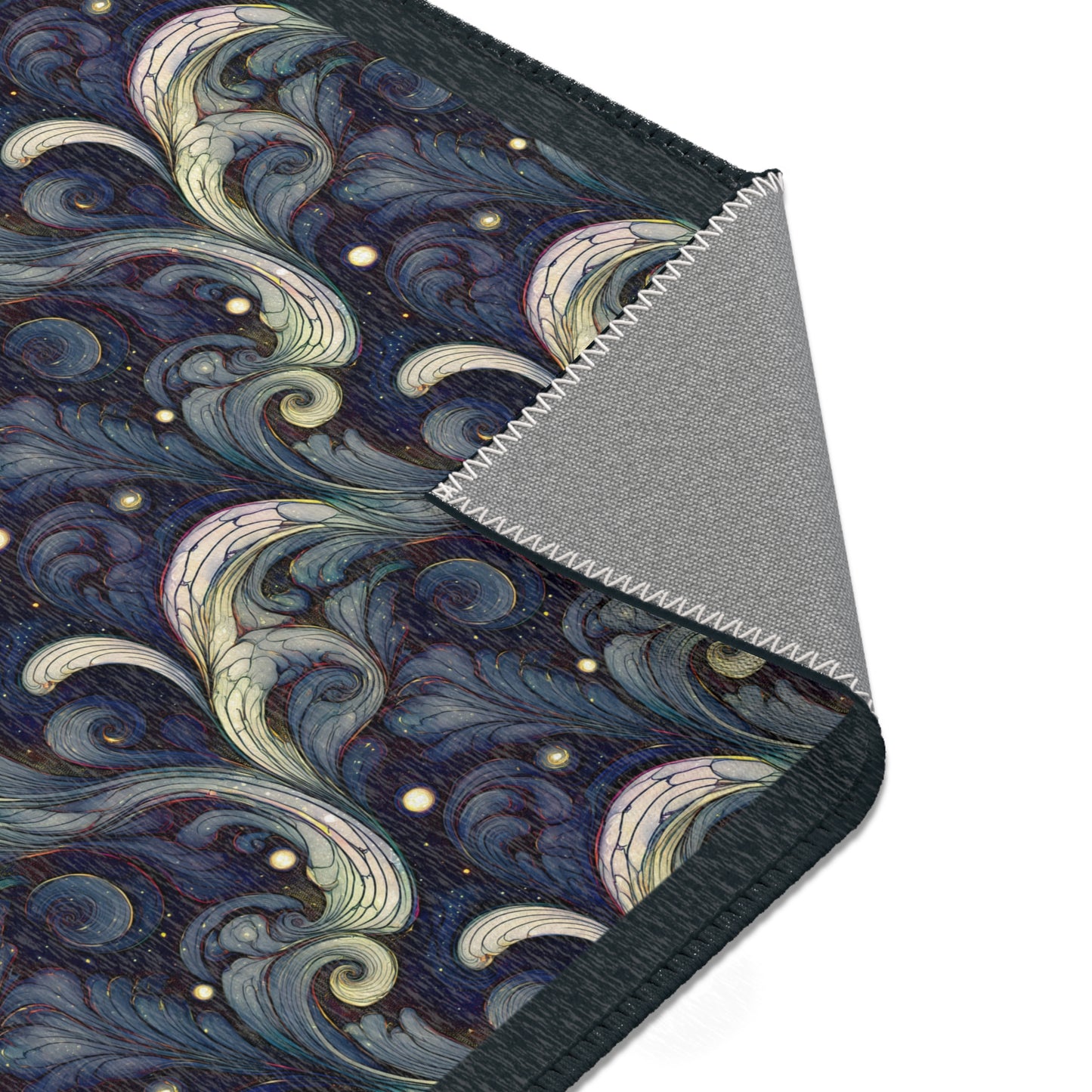 Elegant Swirl Area Rugs | Boho Living Room Decor, Textured Floor Mat, Unique Home Accent, Modern Ethnic Design, Gift Ideas