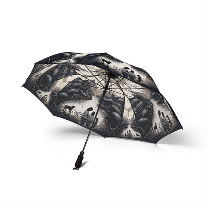 Chic Umbrella for Dog and Nature Lovers, Travel Companion, Rainy Day Essential, Gift for Outdoor Enthusiasts, Stylish Foldable Canopy