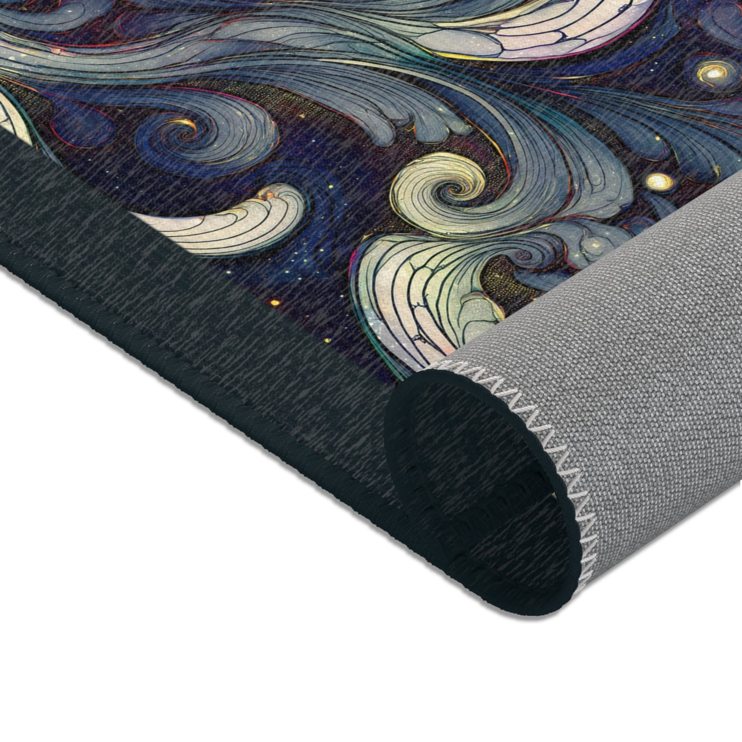 Elegant Swirl Area Rugs | Boho Living Room Decor, Textured Floor Mat, Unique Home Accent, Modern Ethnic Design, Gift Ideas