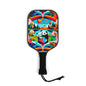 Pickleball Set - Two Pandas Art Deco Design