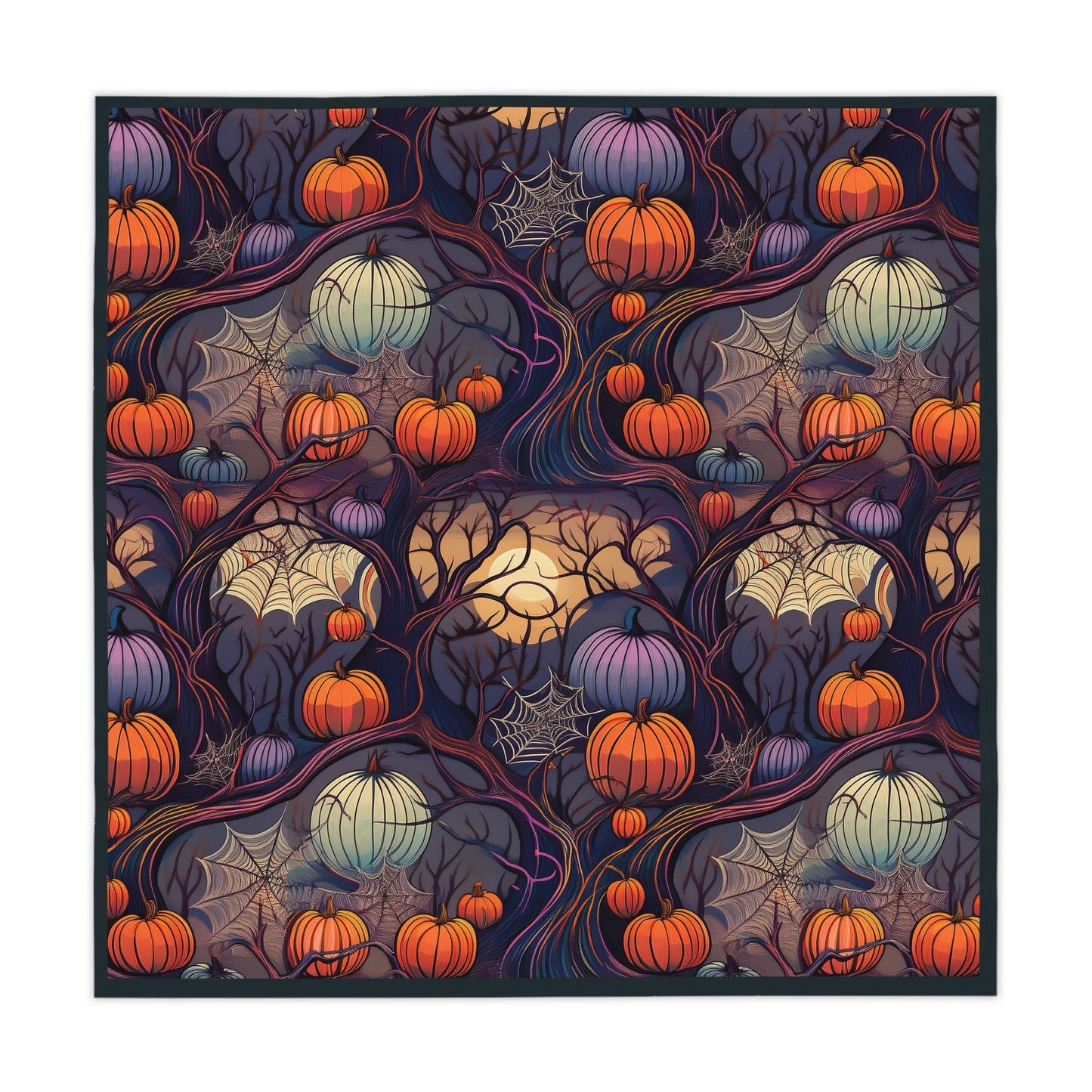 Autumn Enchanted Tablecloth | Fall Décor, Halloween Table Setting, Cozy Gatherings, Thanksgiving Table Cover, Harvest Feast