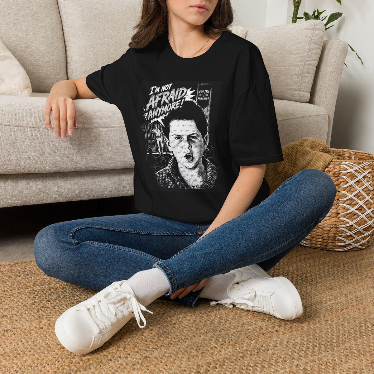 Fear vs. Love Graphic T-Shirt — “I’m Not Afraid Anymore”