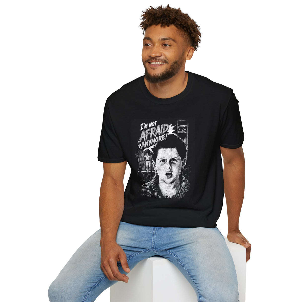 Fear vs. Love Graphic T-Shirt — “I’m Not Afraid Anymore”