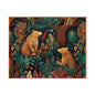 Nature-Inspired Bear Jigsaw Puzzle with Tin - Perfect for Family Fun and Gift-Giving