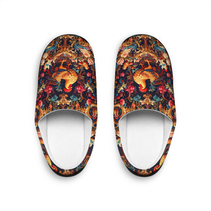 Elegant Chicken Pattern Women's Indoor House Slippers