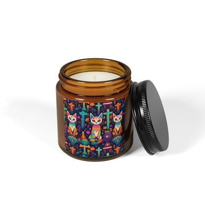 Soy Candle - Halloween Sematary For Cats