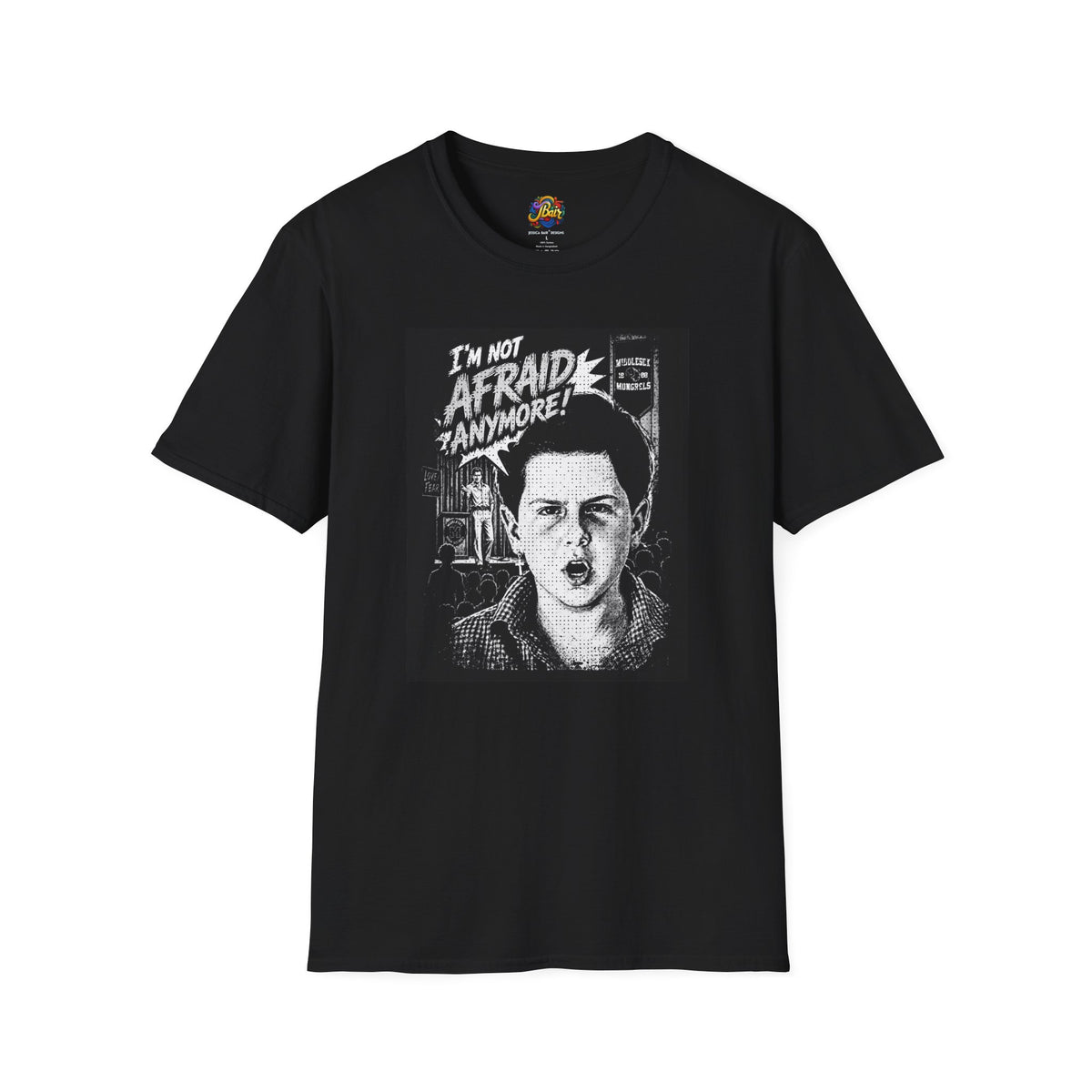 Fear vs. Love Graphic T-Shirt — “I’m Not Afraid Anymore”