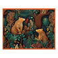 Nature-Inspired Bear Jigsaw Puzzle with Tin - Perfect for Family Fun and Gift-Giving