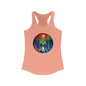 Tank Top, Rainbow Forest Hiking Adventure, Women's Workout Shirt, Nature Lover Gift, Sleeveless Tee, Summer Outdoor Clothing