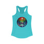 Tank Top, Rainbow Forest Hiking Adventure, Women's Workout Shirt, Nature Lover Gift, Sleeveless Tee, Summer Outdoor Clothing