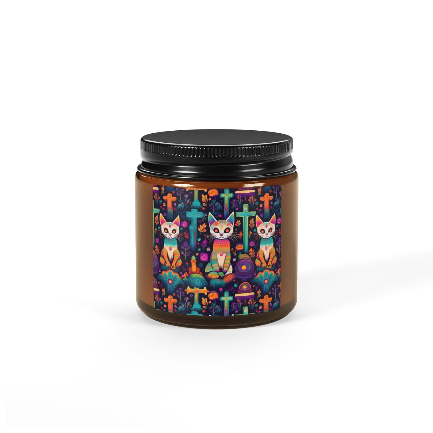 Soy Candle - Halloween Sematary For Cats