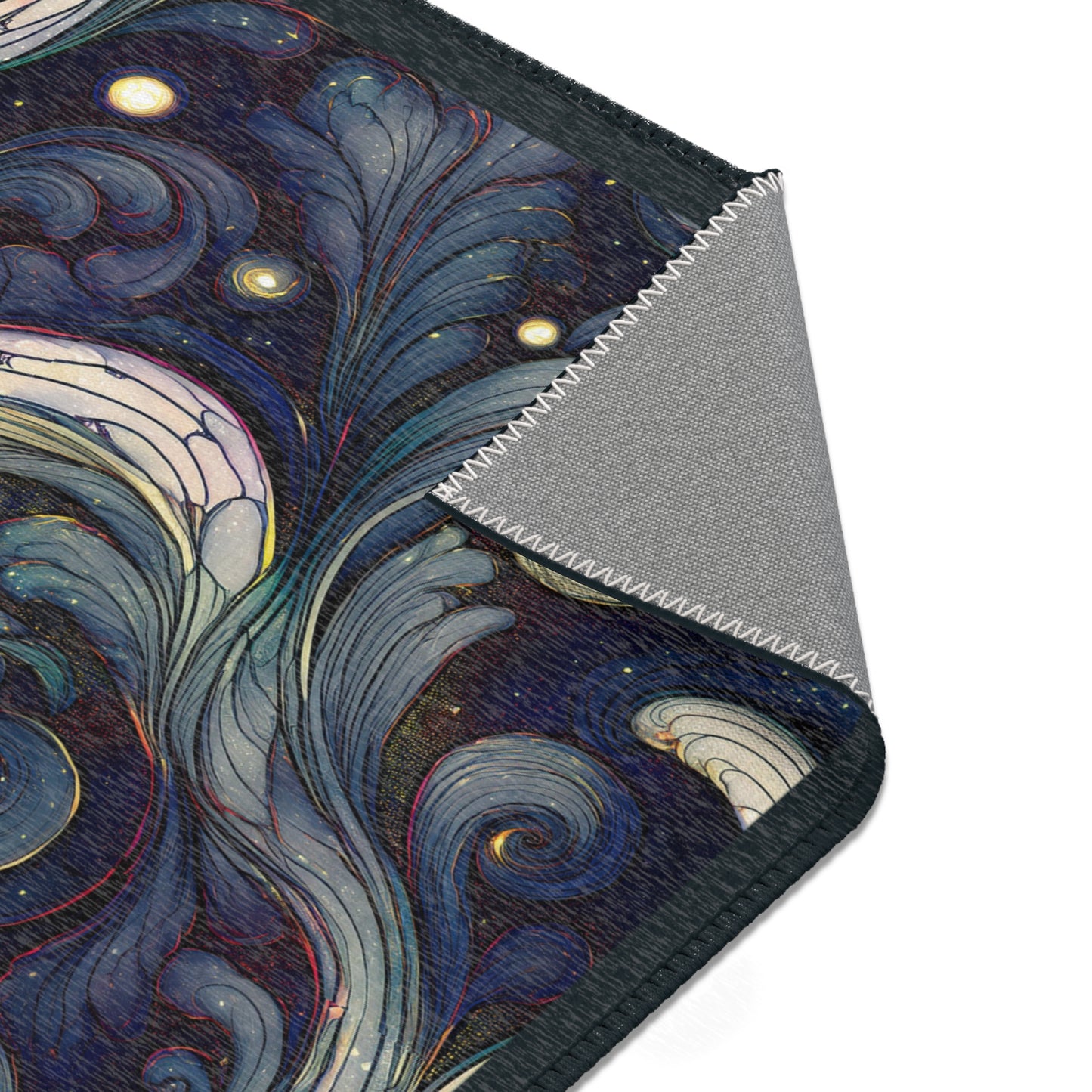 Elegant Swirl Area Rugs | Boho Living Room Decor, Textured Floor Mat, Unique Home Accent, Modern Ethnic Design, Gift Ideas