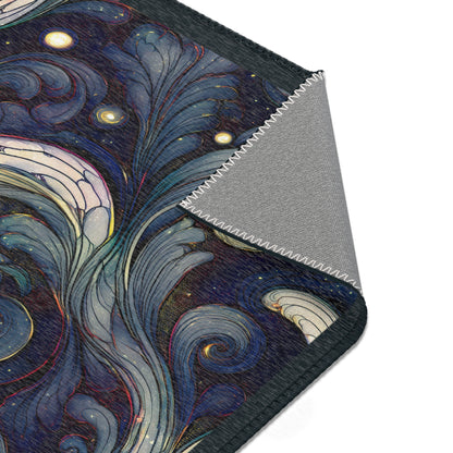 Elegant Swirl Area Rugs | Boho Living Room Decor, Textured Floor Mat, Unique Home Accent, Modern Ethnic Design, Gift Ideas