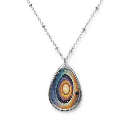 Necklace, Spiral Galaxy Jewelry, Space Pendant, Celestial Necklace, Galaxy Accessories, Cosmic Necklace