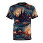 Psychedelic Mushroom Unisex Tee - Vibrant Art for Nature Lovers