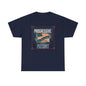 Progressive Patriot- Unisex Heavy Cotton Tee, Retro T-Shirt, Casual Wear, Gift for Activists, Independence Day, Protests, Everyday Apparel