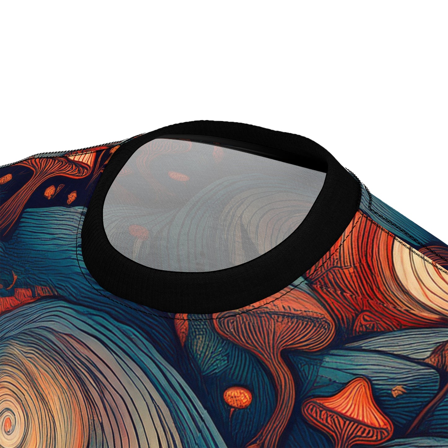 Psychedelic Mushroom Unisex Tee - Vibrant Art for Nature Lovers