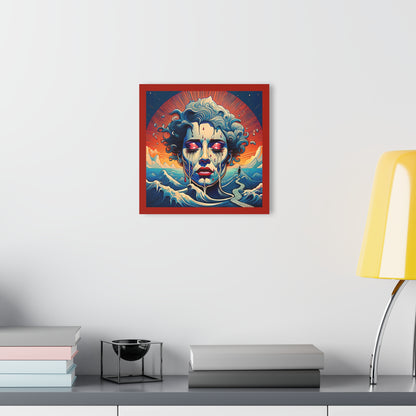 Wall Art Print - Pop Art Surrealism, Acrylic Prints - Cry an Ocean, (French Cleat Hanging)
