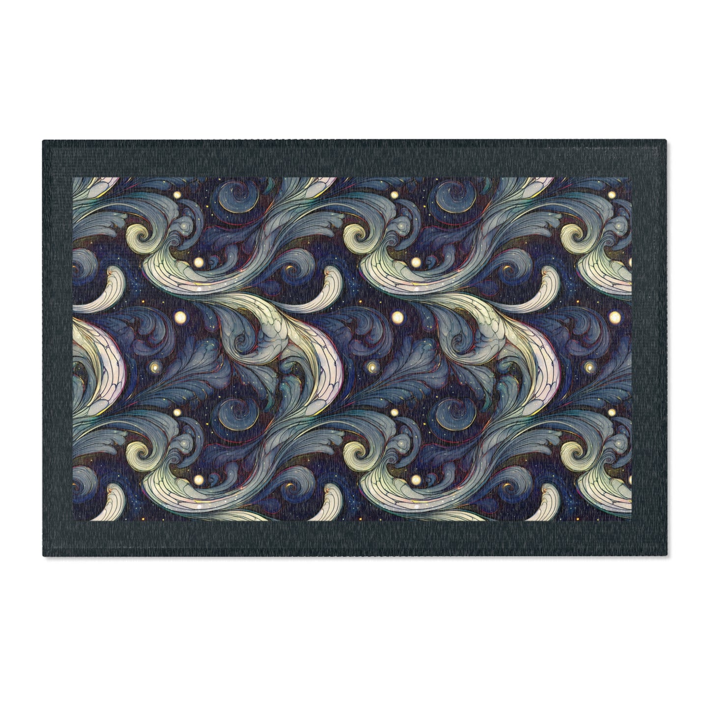 Elegant Swirl Area Rugs | Boho Living Room Decor, Textured Floor Mat, Unique Home Accent, Modern Ethnic Design, Gift Ideas