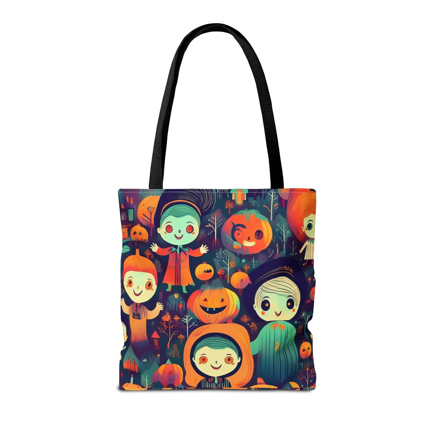 Halloween Trick-or-Treat Kids - Carry all Tote, Ideal for Parties, Eco-Friendly Reusable Shopper, Halloween Gift