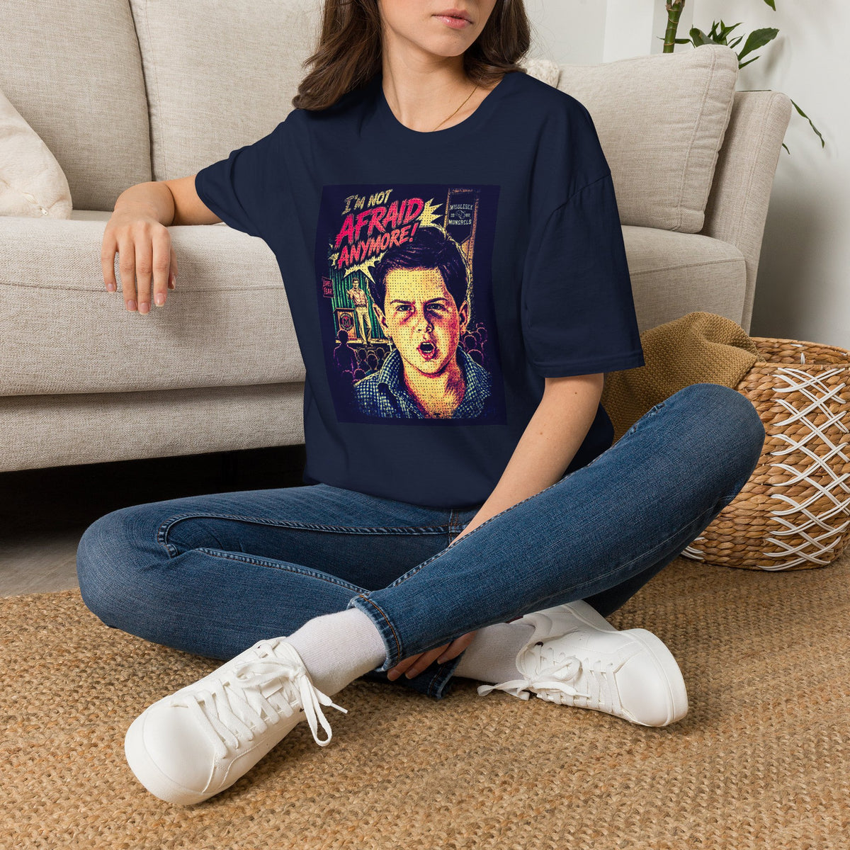 Fear vs. Love Graphic T-Shirt — “I’m Not Afraid Anymore”