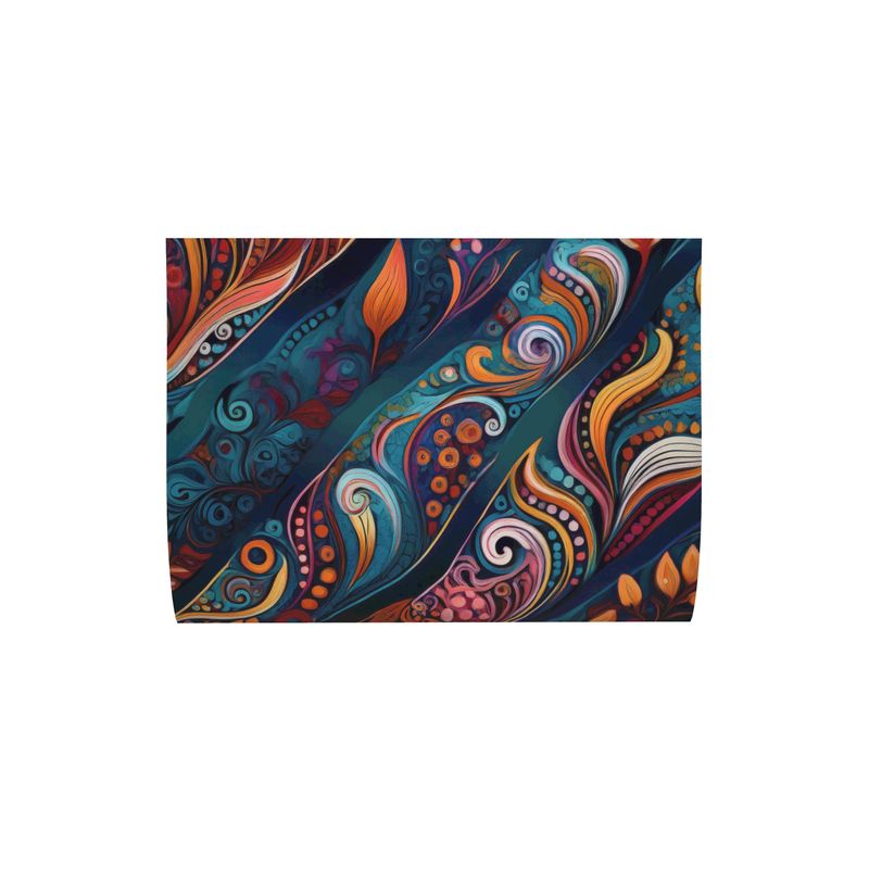 Throw Cushions, Psychedelic Paisley Stripes