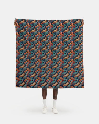 Vivid Paisley Shapes