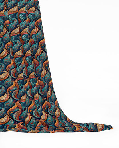 Vivid Paisley Shapes