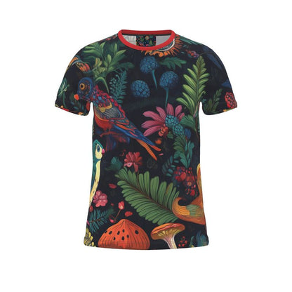 Cut and Sew All Over Print T-Shirt