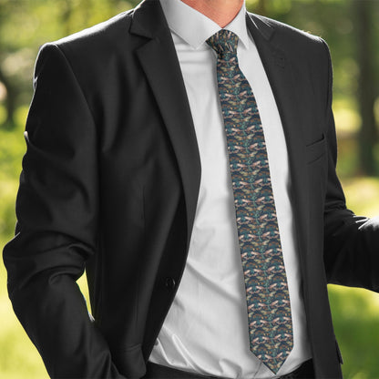 Unisex Tie, Forest Dragonflies