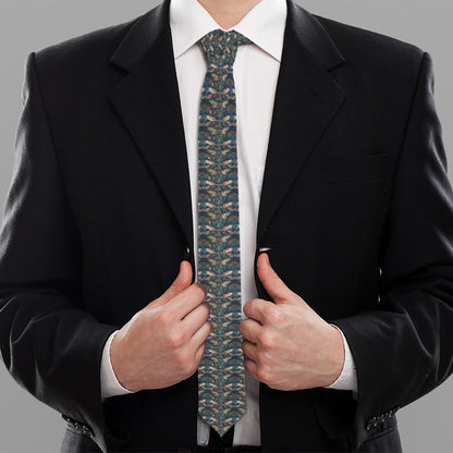Unisex Tie, Forest Dragonflies