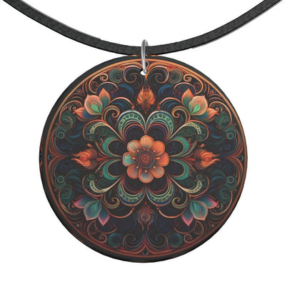 Wooden Pendant Necklace Organic