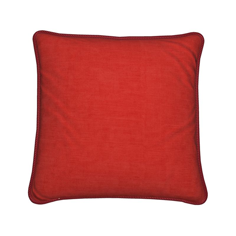 Silk throw cushion, Fractal Flowers