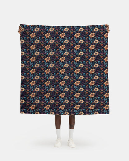 Fabric, Antique Lilies