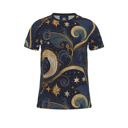 Cut and Sew All Over Print T-Shirt