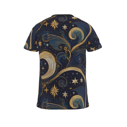 Cut and Sew All Over Print T-Shirt