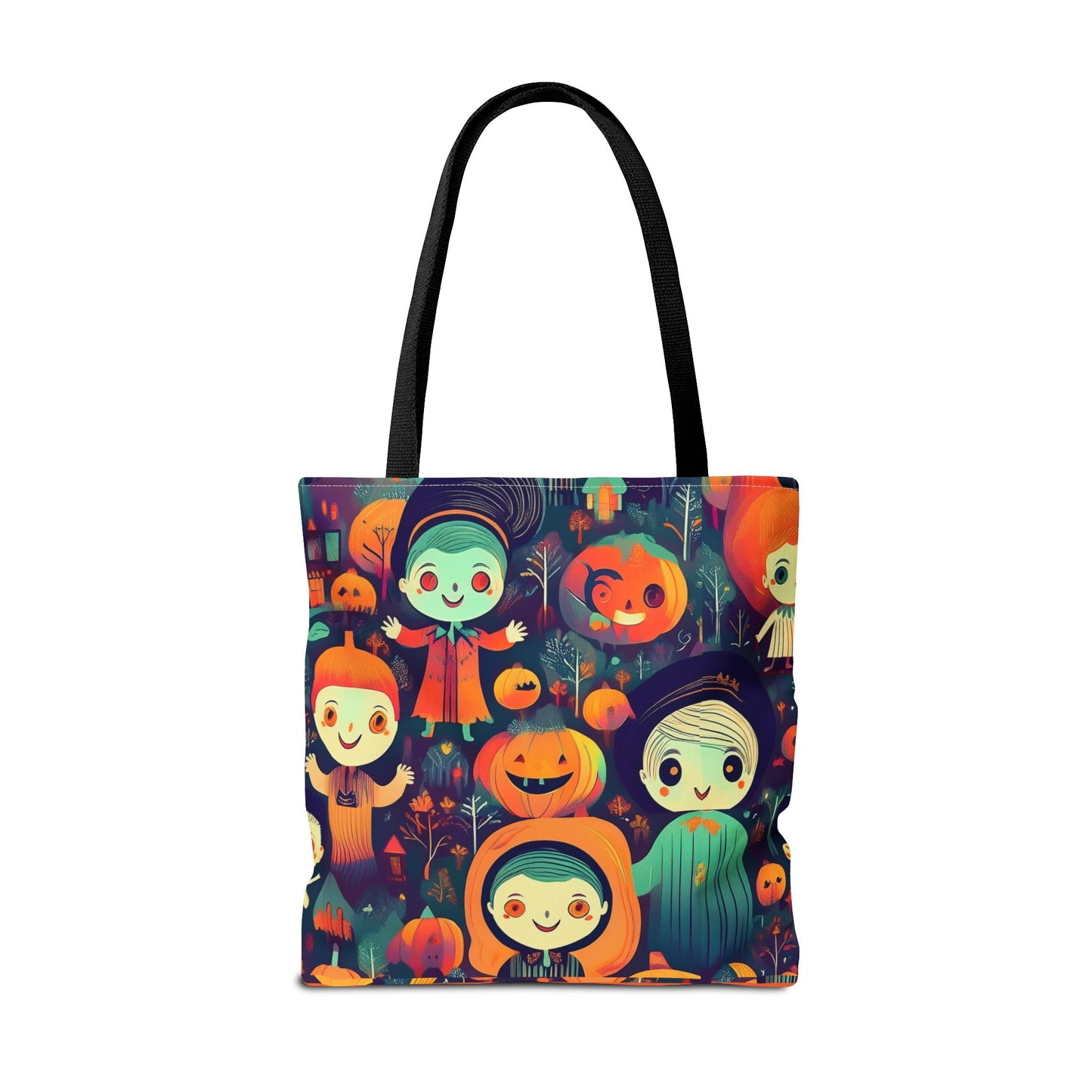 Halloween Trick-or-Treat Kids - Carry all Tote, Ideal for Parties, Eco-Friendly Reusable Shopper, Halloween Gift