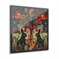 Acrylic Prints Surrealist Art Deco, Twin Rabbits