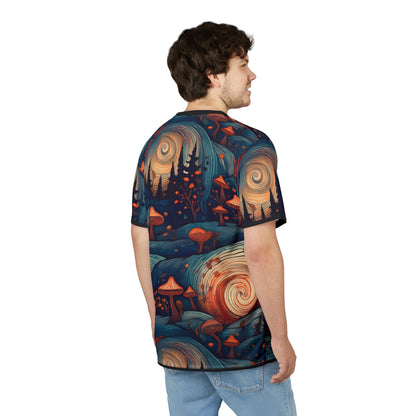 Psychedelic Mushroom Unisex Tee - Vibrant Art for Nature Lovers
