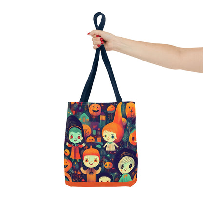 Halloween Trick-or-Treat Kids - Carry all Tote, Ideal for Parties, Eco-Friendly Reusable Shopper, Halloween Gift