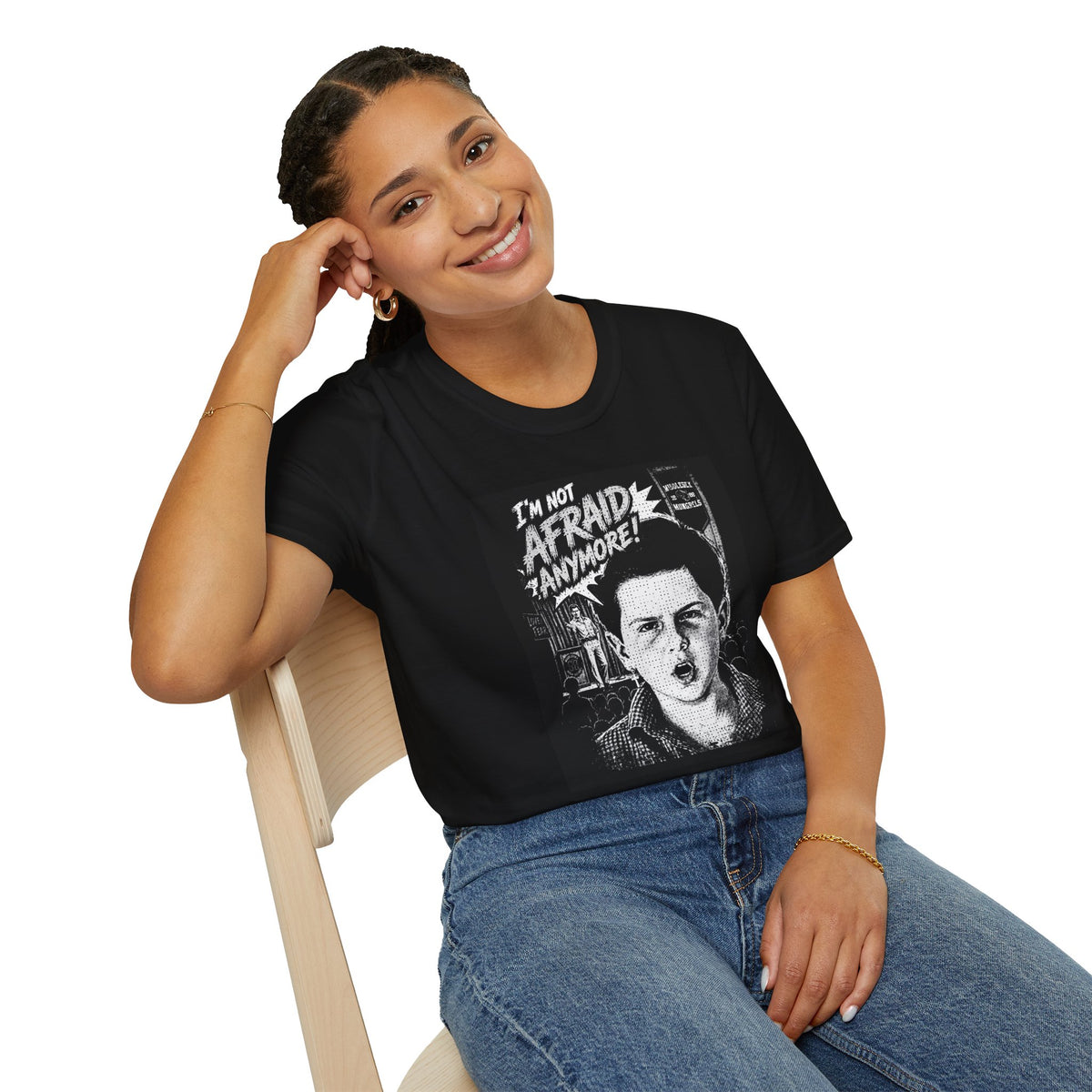 Fear vs. Love Graphic T-Shirt — “I’m Not Afraid Anymore”