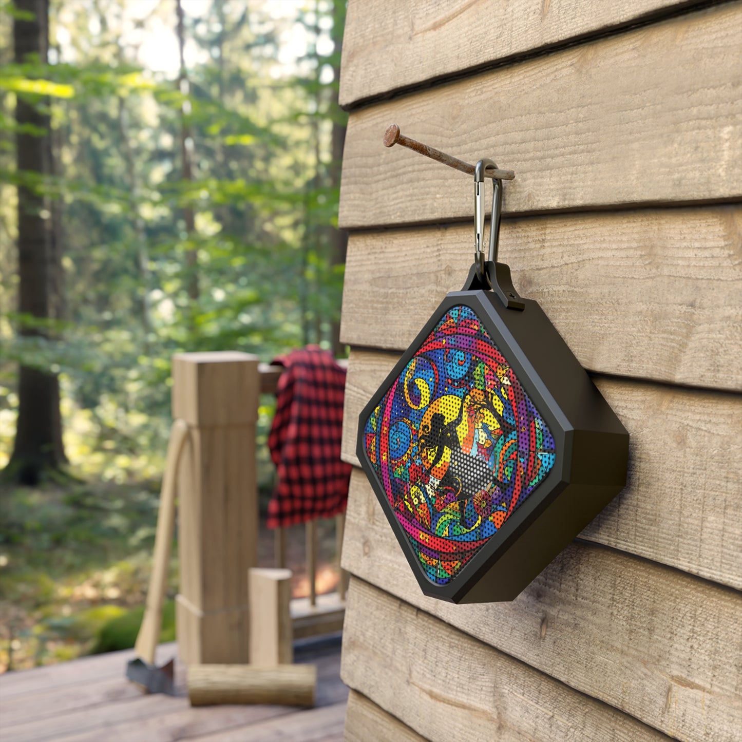 Colorful Celestial Girl Speaker | Bluetooth Outdoor Speaker, Waterproof Portable Audio