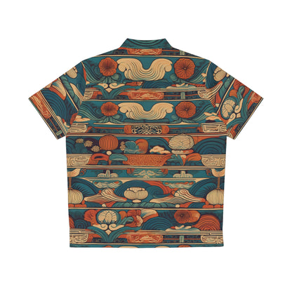 Tropical Vibes Men's Hawaiian Shirt - Perfect for Summer Luau Parties & Beach Days