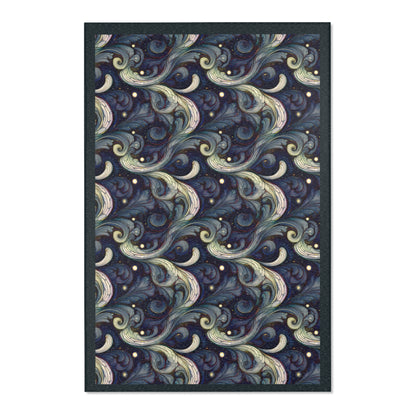 Elegant Swirl Area Rugs | Boho Living Room Decor, Textured Floor Mat, Unique Home Accent, Modern Ethnic Design, Gift Ideas