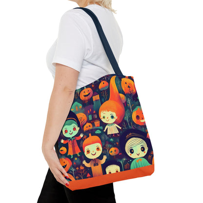 Halloween Trick-or-Treat Kids - Carry all Tote, Ideal for Parties, Eco-Friendly Reusable Shopper, Halloween Gift