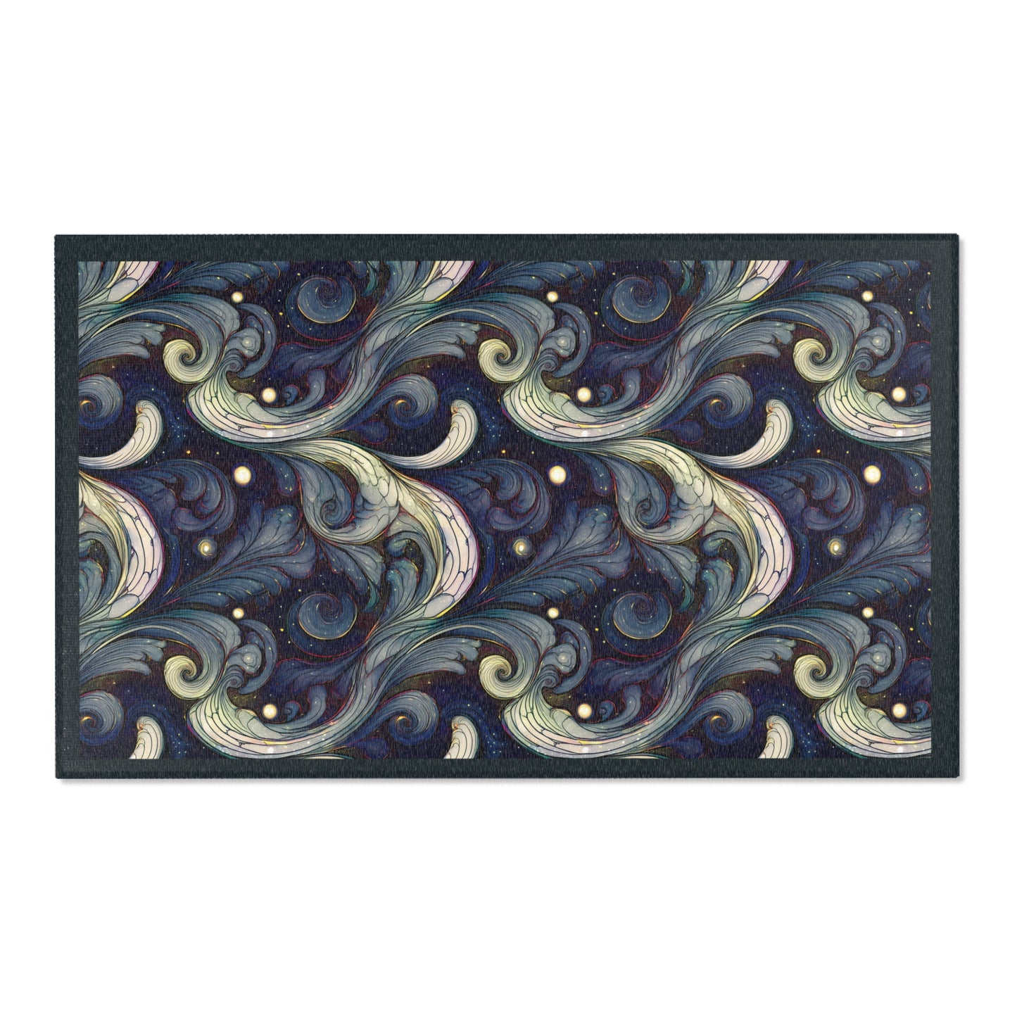 Elegant Swirl Area Rugs | Boho Living Room Decor, Textured Floor Mat, Unique Home Accent, Modern Ethnic Design, Gift Ideas