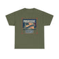 Progressive Patriot- Unisex Heavy Cotton Tee, Retro T-Shirt, Casual Wear, Gift for Activists, Independence Day, Protests, Everyday Apparel